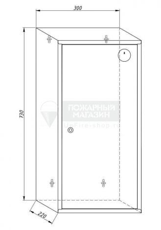 Шкаф пожарный шпо 102 нзк