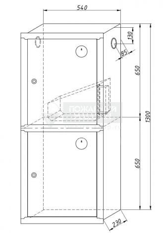 Шкаф пожарный шпк 320 взк